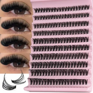 Cils DIY 30D-60D | Volume Russe 3D | Cluster Mink | Effet Naturel